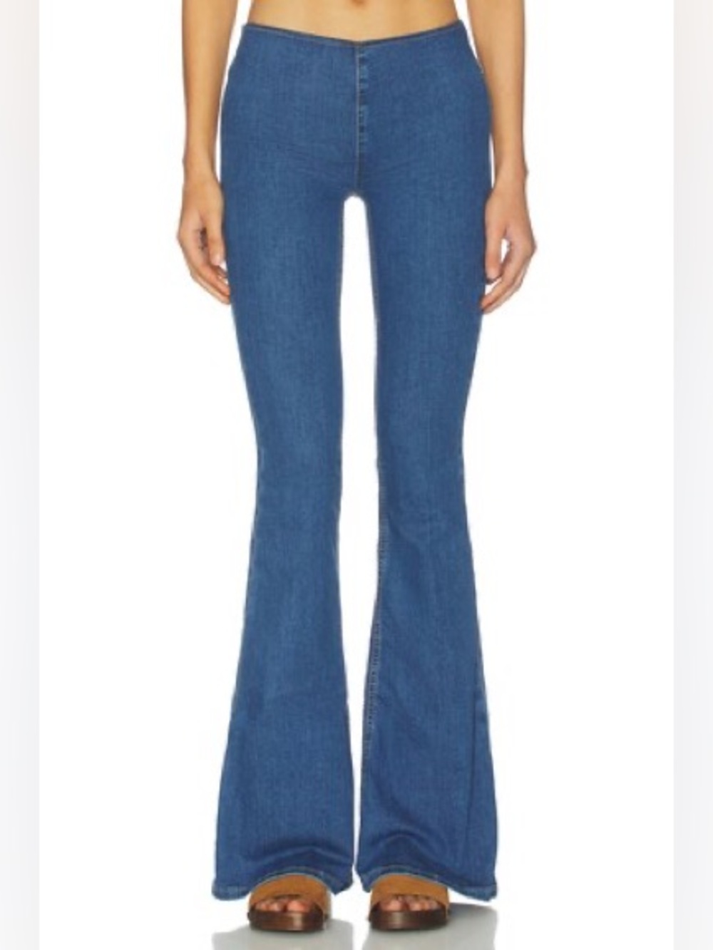 Free People Penny Pull On Jean in Riviera